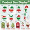 24 Pack Mini Pop Fidget Keychain for Toddler Kids Classroom Gifts - Christmas Party Favors for Kids Gifts for Christmas Stockings